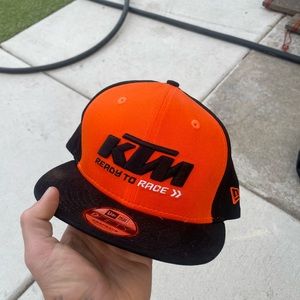 KTM black and orange SnapBack